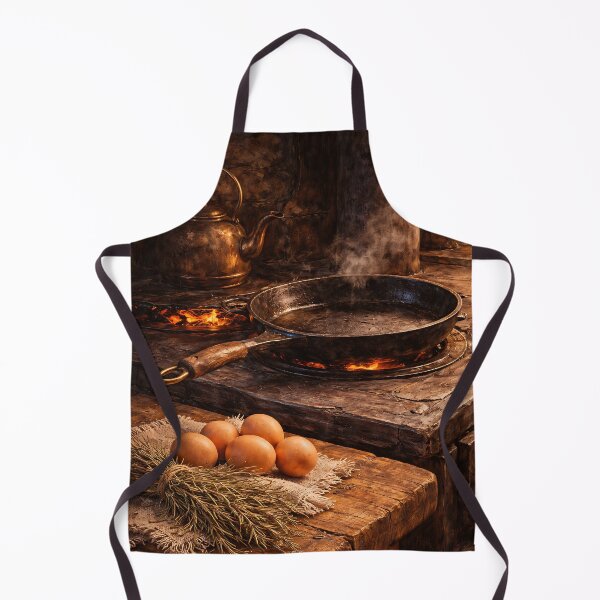 Item preview, Cast Iron Morning - Rustic Cottagecore designed and sold by bapupa.