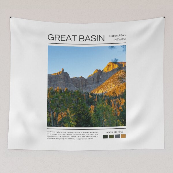 Item preview, Great Basin National Park - Nevada  designed and sold by StudioRedKoala.
