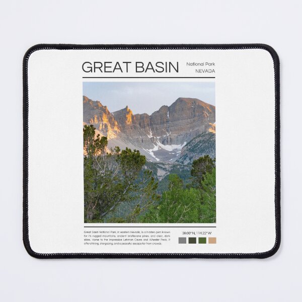 Item preview, Great Basin National Park - Nevada designed and sold by StudioRedKoala.