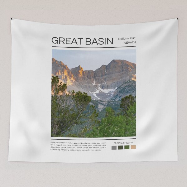Item preview, Great Basin National Park - Nevada  designed and sold by StudioRedKoala.