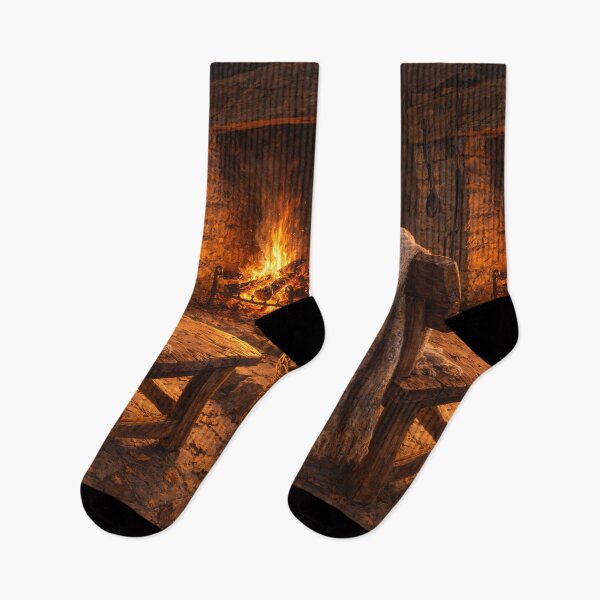 Item preview, The Hearthside Bench - Rustic Cottagecore designed and sold by bapupa.