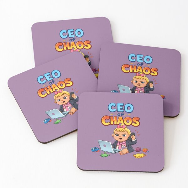 Item preview, CEO of Chaos Funny Baby Girl Design designed and sold by Ginastle26.