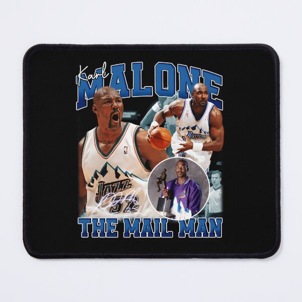 Item preview, Vintage KARL MALONE The Mail Man Basketball Legend Signature Retro 80s 90s Bootleg Rap Style  designed and sold by fitalaa.