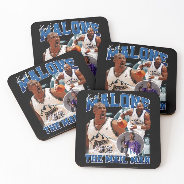 Item preview, Vintage KARL MALONE The Mail Man Basketball Legend Signature Retro 80s 90s Bootleg Rap Style  designed and sold by fitalaa.