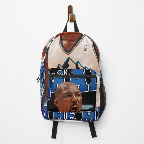 Item preview, Vintage KARL MALONE The Mail Man Basketball Legend Signature Retro 80s 90s Bootleg Rap Style designed and sold by fitalaa.