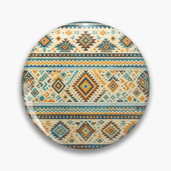 Item preview, Aztec Diamond Journey - Ethnic Tribal Geometric Seamless Pattern designed and sold by myforestfog.