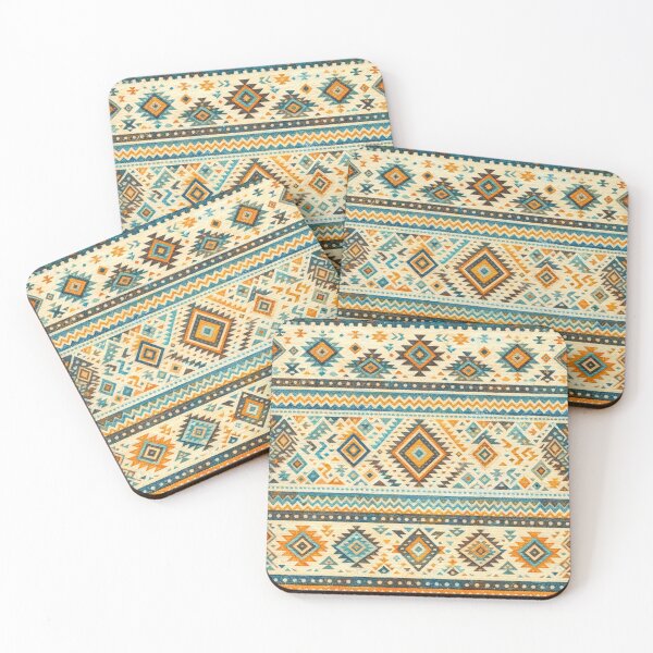 Item preview, Aztec Diamond Journey - Ethnic Tribal Geometric Seamless Pattern designed and sold by myforestfog.