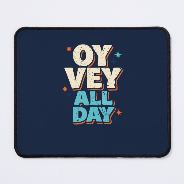 Item preview, Oy Vey All Day Retro designed and sold by Thank-HaShem.
