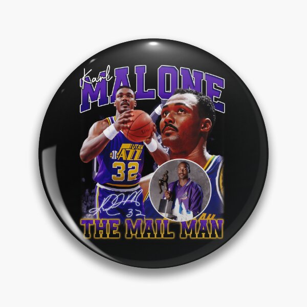 Item preview, KARL MALONE The Mail Man Basketball Legend Signature Vintage Retro 80s 90s Bootleg Rap Style  designed and sold by fitalaa.