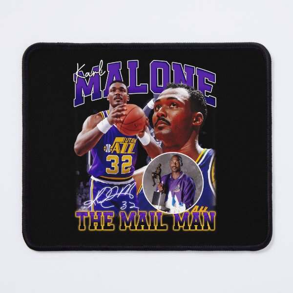 Item preview, KARL MALONE The Mail Man Basketball Legend Signature Vintage Retro 80s 90s Bootleg Rap Style  designed and sold by fitalaa.