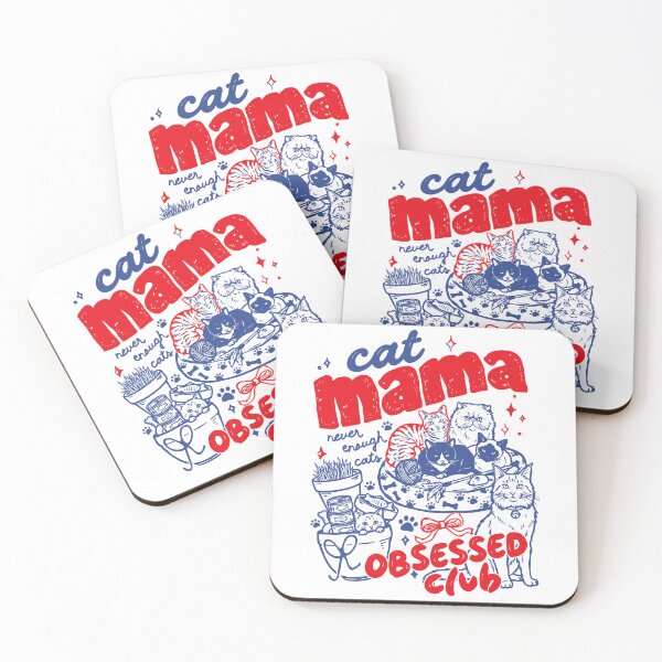 Item preview, Cat Mama Obsessed Club designed and sold by BareCrack.