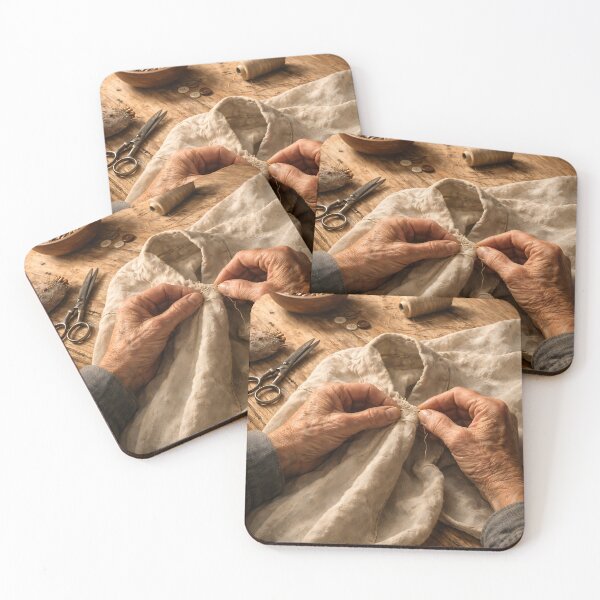 Item preview, Hand-Stitched Quiet - Simple Living designed and sold by bapupa.