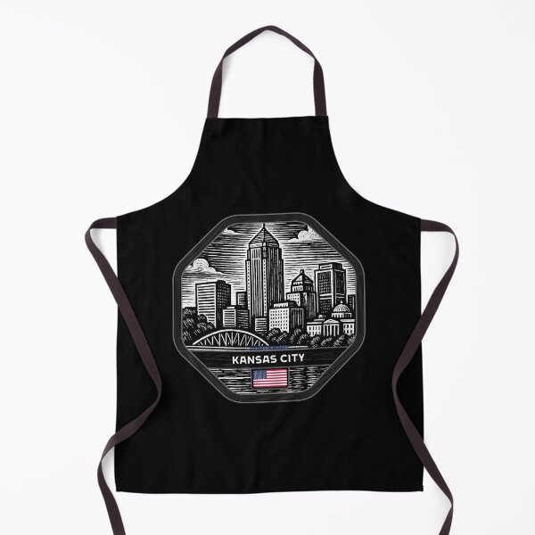 Item preview, Kansas City USA Linocut Style  designed and sold by Thistle-TShop.