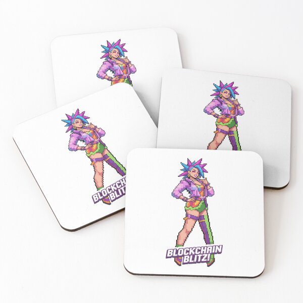 Item preview, A colorful cartoon woman with blue hair and a purple jacket on transparent background designed and sold by Creative88Art.
