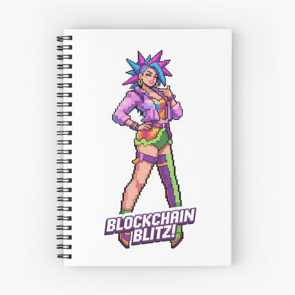 Item preview, A colorful cartoon woman with blue hair and a purple jacket on transparent background designed and sold by Creative88Art.