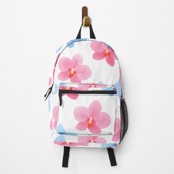 Item preview, Little pink and blue orchids flowers designed and sold by uunaa.