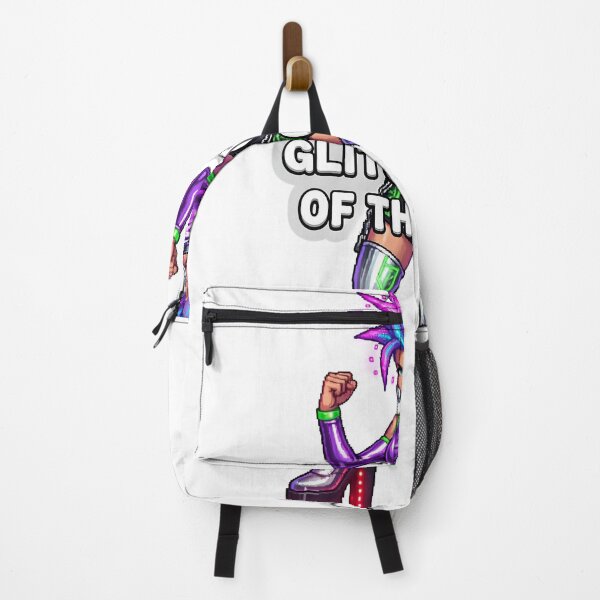 Item preview, A cartoon illustration of a woman with colorful hair and a purple outfit on transparent background designed and sold by Creative88Art.