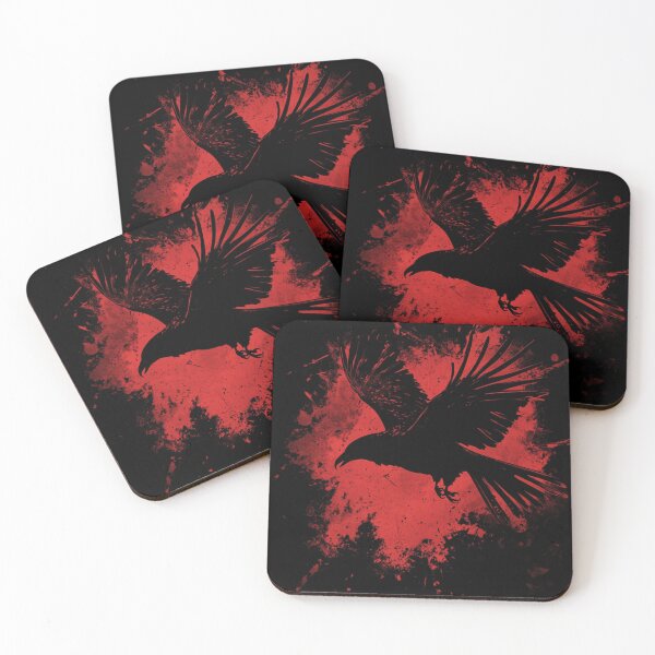 Item preview, Blood Raven Emblem Art designed and sold by GrinGalore.