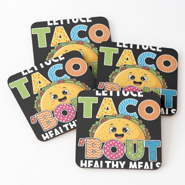 Item preview, Lettuce Taco Bout Healthy Meals Lunch Lady Cinco De Mayo designed and sold by viectory.