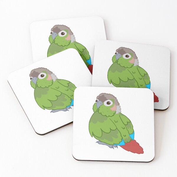 Item preview, Cute Green Cheek Conure designed and sold by causebirbs.