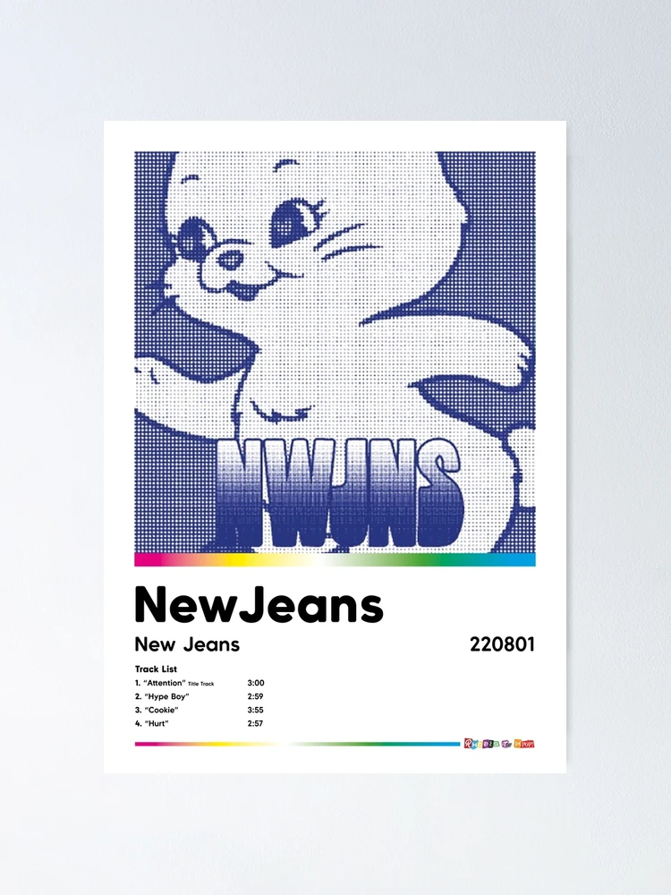 NEWJEANS - New Jeans - Album Artwork Poster