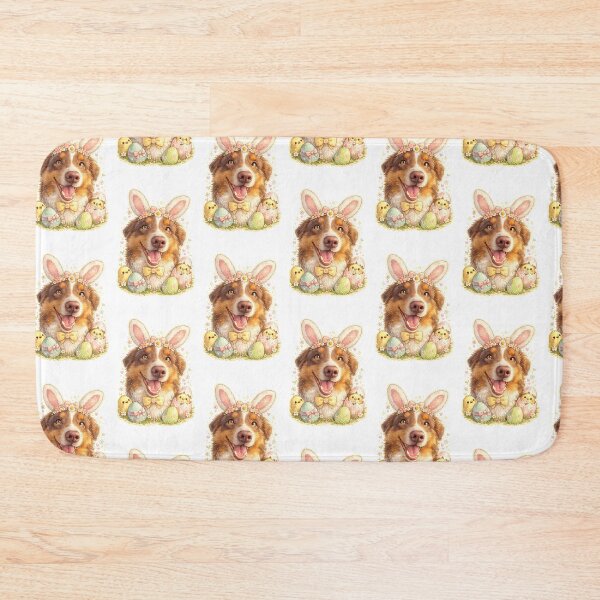 Item preview, Easter Australian Shepherd Kawaii — Spring Dog Lover designed and sold by MazeAndCo.