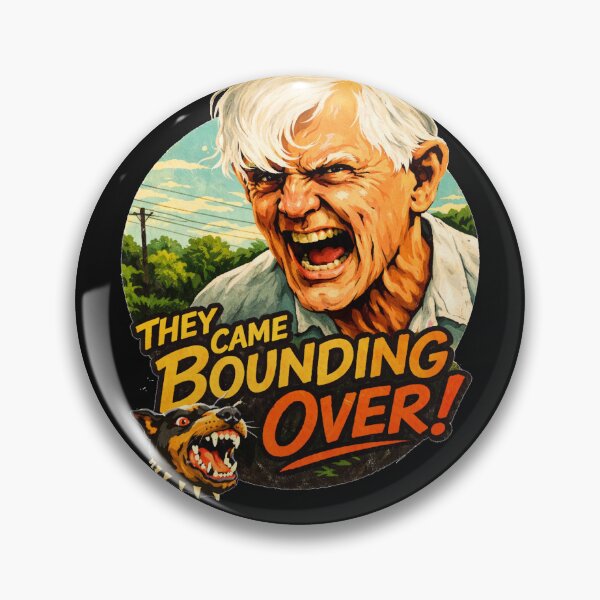 Item preview, Australian Barking Man They Came Bounding Over designed and sold by Iconic Graphics.