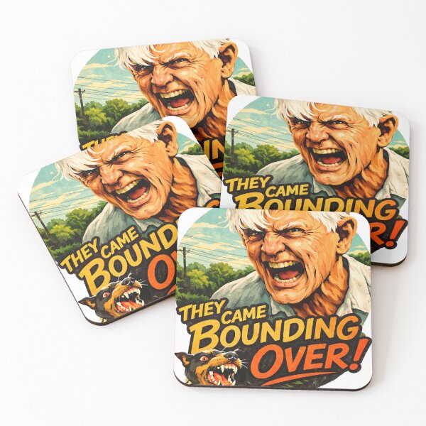 Item preview, Australian Barking Man They Came Bounding Over designed and sold by Iconic Graphics.