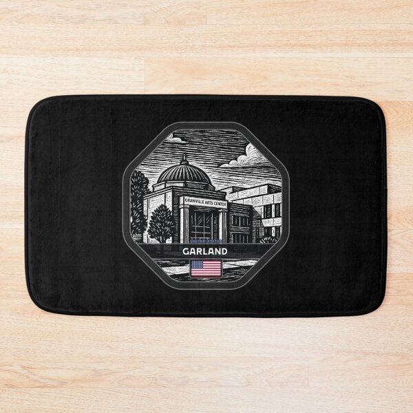 Item preview, Garland USA Linocut Style  designed and sold by Thistle-TShop.