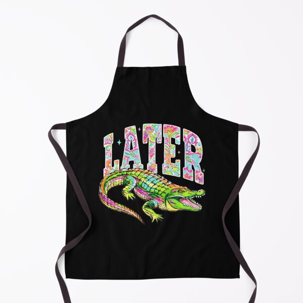 Item preview, Pink Preppy Later Gator, Tropical Coastal Summer Girly, Everyday Catch Phrase Sublimation designed and sold by AutumnverArt.
