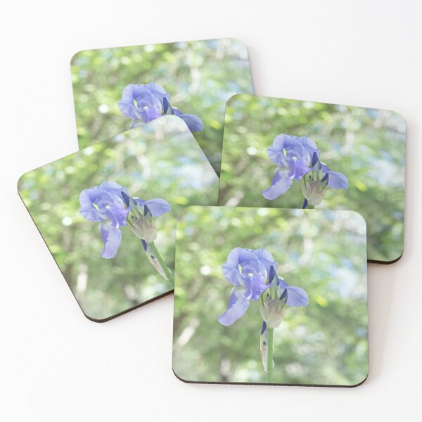 Item preview, Delicate Pale Purple Iris Blooming designed and sold by Georgia Mizuleva.