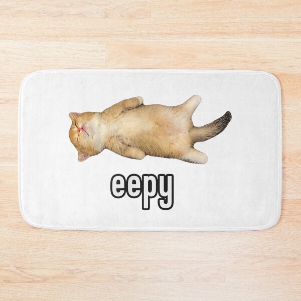 Item preview, Eepy Cat, Silly Sleepy Cat Meme  designed and sold by BareCrack.
