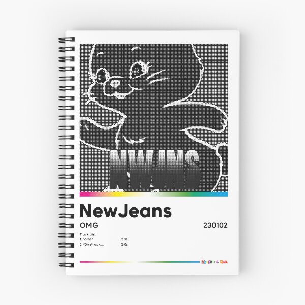 Item preview, NEWJEANS - OMG - Album Artwork Poster designed and sold by RhodesToKpop.