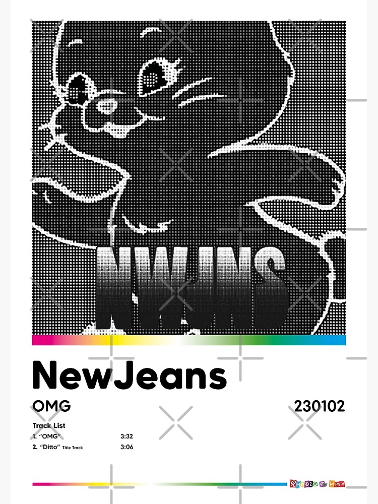 Newjeans Omg Posters for Sale | Redbubble