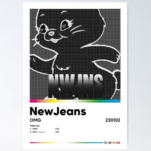 Newjeans Omg Posters for Sale | Redbubble