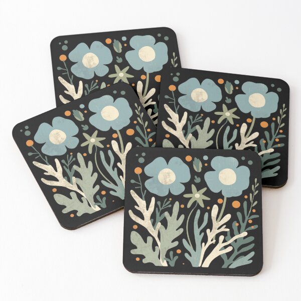Item preview, Modern Folk Art Floral Scandinavian Mid Century Botanical designed and sold by PACS0011.