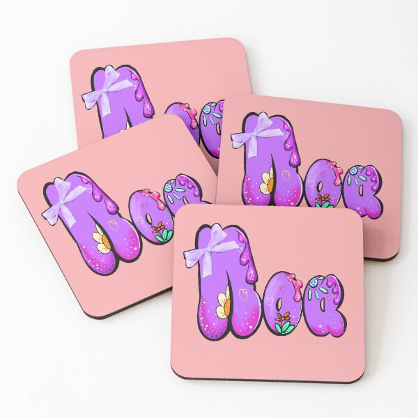 Item preview, Noa gift with purple bow - Top 10 Best Personalized name gifts for girls and women designed and sold by Artonmytee.
