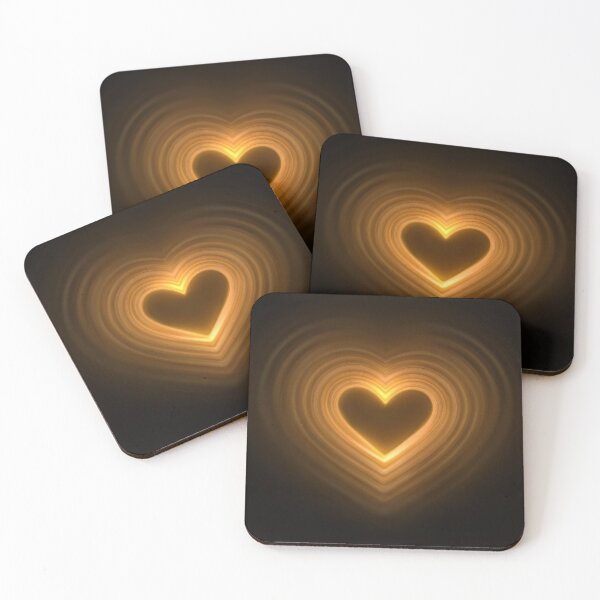 Item preview, glowing heart designed and sold by psychoshadow.