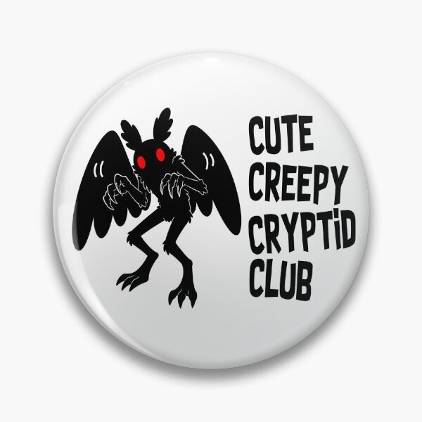 Item preview, Cute Creepy Cryptid Club Mothman Spooky Aesthetic Design designed and sold by ShirtWreck.