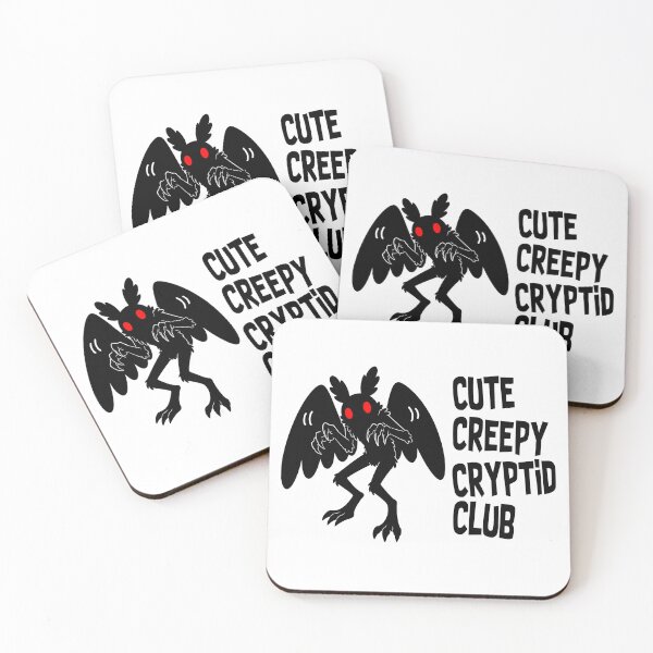 Item preview, Cute Creepy Cryptid Club Mothman Spooky Aesthetic Design designed and sold by ShirtWreck.
