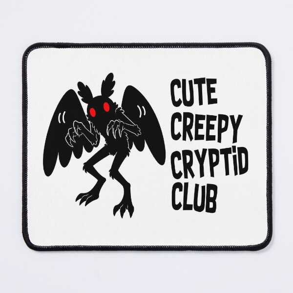 Item preview, Cute Creepy Cryptid Club Mothman Spooky Aesthetic Design designed and sold by ShirtWreck.