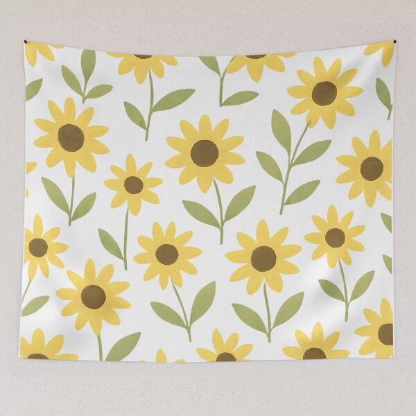 Item preview, Little sunflowers pattern designed and sold by uunaa.
