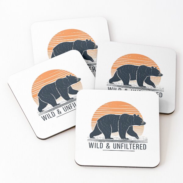 Item preview, Wild & Unfiltered: Bear designed and sold by DesignedOutside.