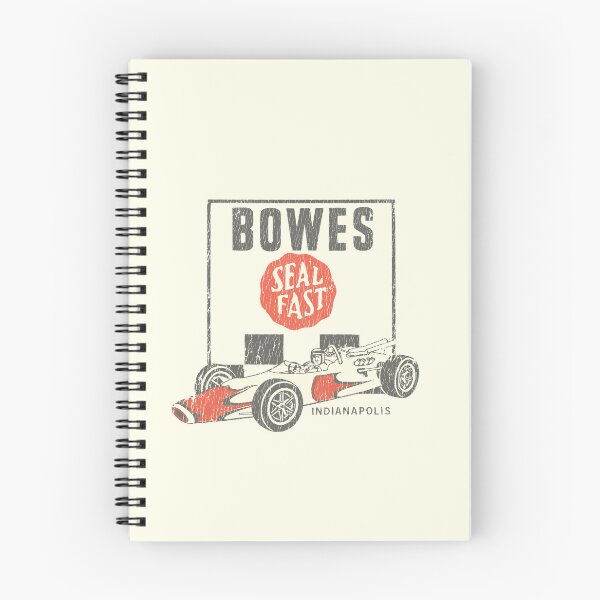 Item preview, 1967 Bowes Seal Fast Indy race car - aged, worn print designed and sold by retropetrol.