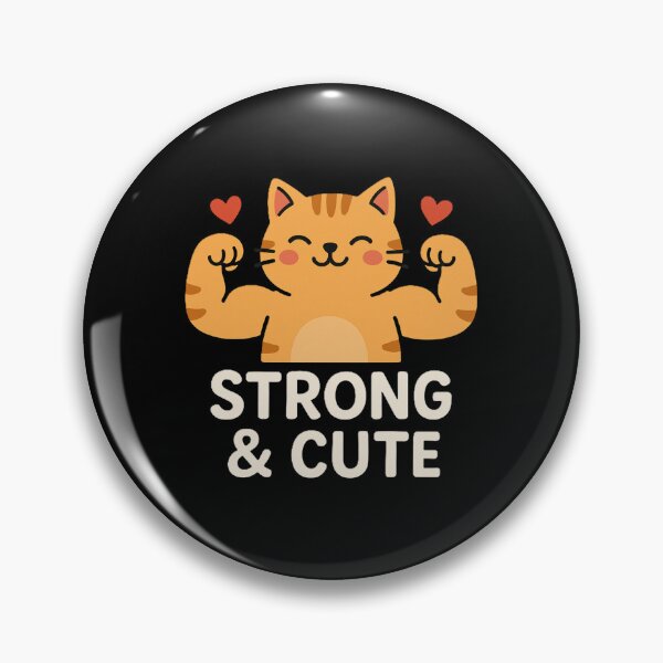 Item preview, Strong and Cute Cat, Gym Cat Lover Gift Tee designed and sold by AYACHI90.