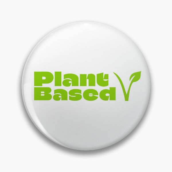 Item preview, Plant Based V Label | Minimal Vegan Typography Design designed and sold by Plant Cult.