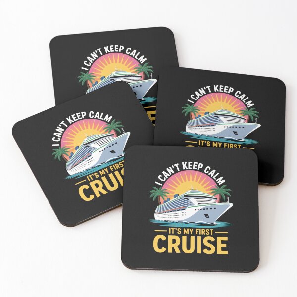 Item preview, I CAN'T KEEP CALM IT'S MY FIRST CRUISE designed and sold by jkrphoto.