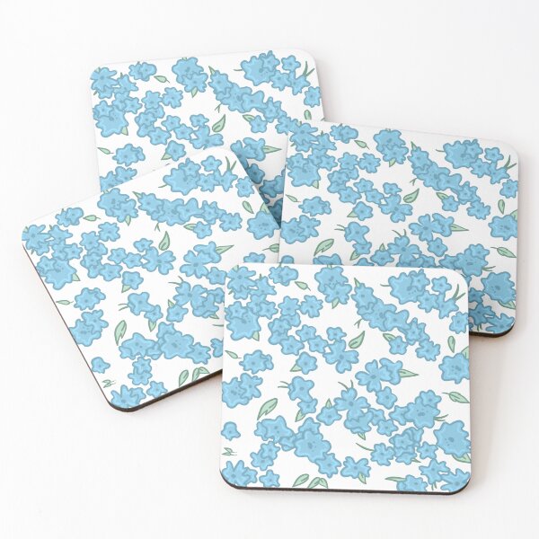 Item preview, Blue Flowers  designed and sold by SuperFloofRes.