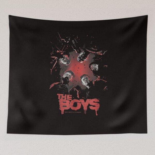Item preview, The Boys The Boys Group Photo Superhero TV Show designed and sold by malikromanie.