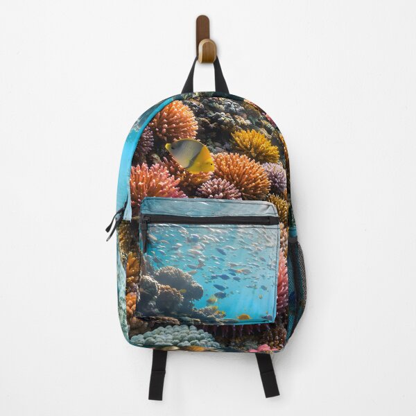 Item preview, Colorful Coral Reef Underwater Scene designed and sold by Yomere.